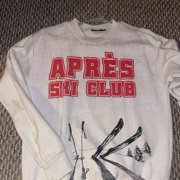 SWEATSHIRT HOODIE CREWNECK PLS READ CAPTION Brandy Melville Nike Abercrombie ZAR - Picture 14 of 16